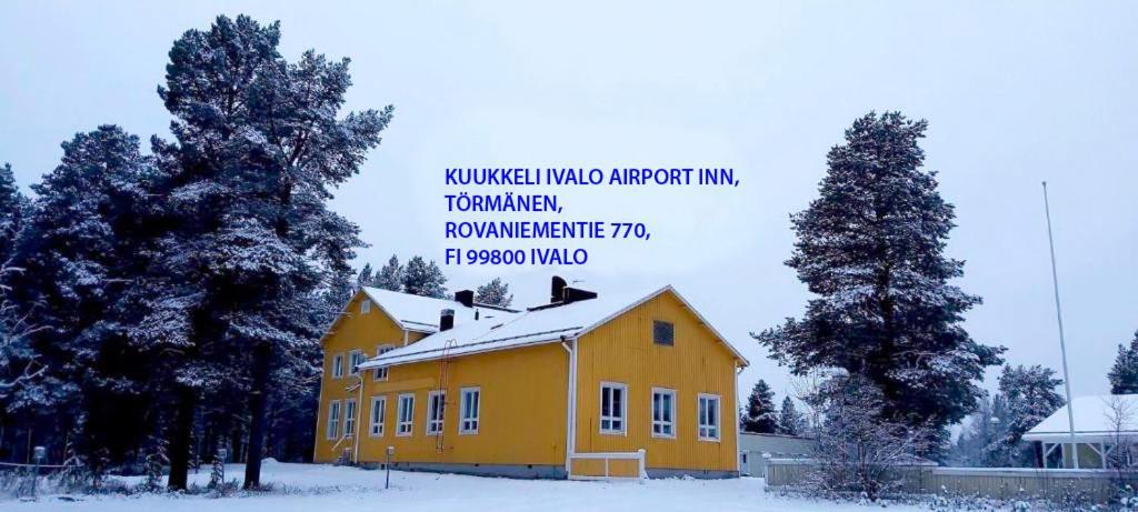 Kuukkeli Ivalo Airport Inn Buitenkant foto